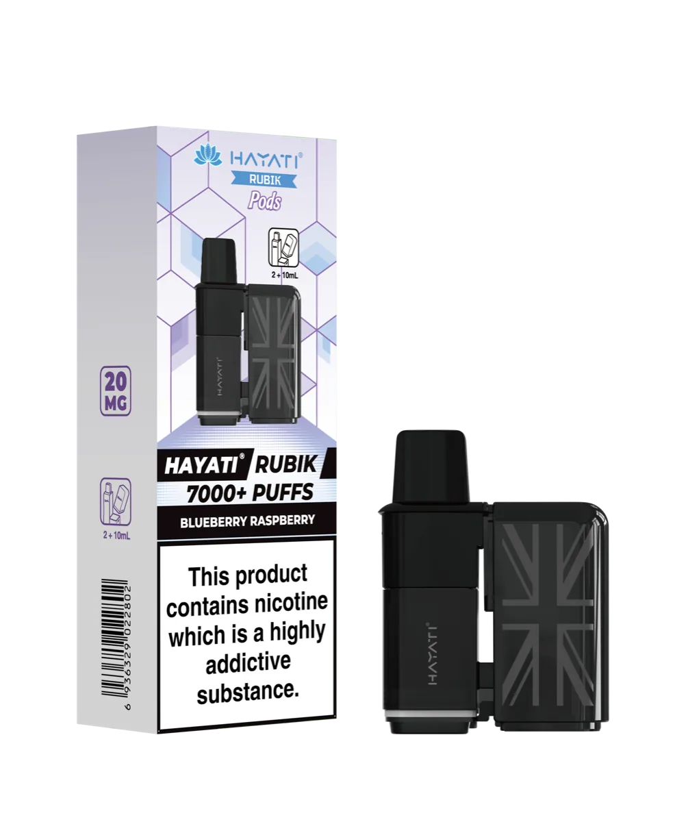 Blueberry Raspberry Hayati Rubik Pods