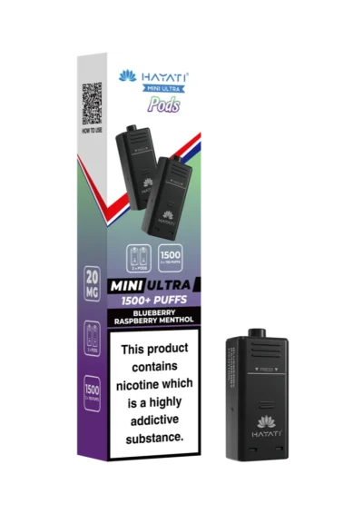 Blueberry Raspberry Menthol Hayati Mini Ultra Pods