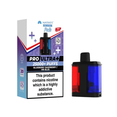 Blueberry Raspberry/Mr Blue Hayati Pro Ultra Plus 25K Pods