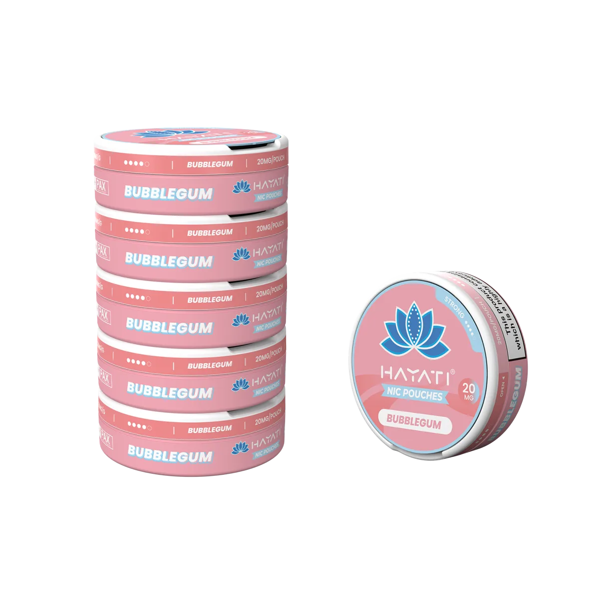 Bubblegum Hayati Nicotine Pouches