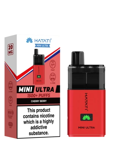 Cherry Berry Hayati Mini Ultra Pod Kit