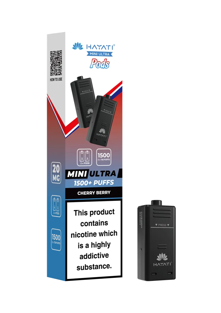 Cherry Berry Hayati Mini Ultra Pods