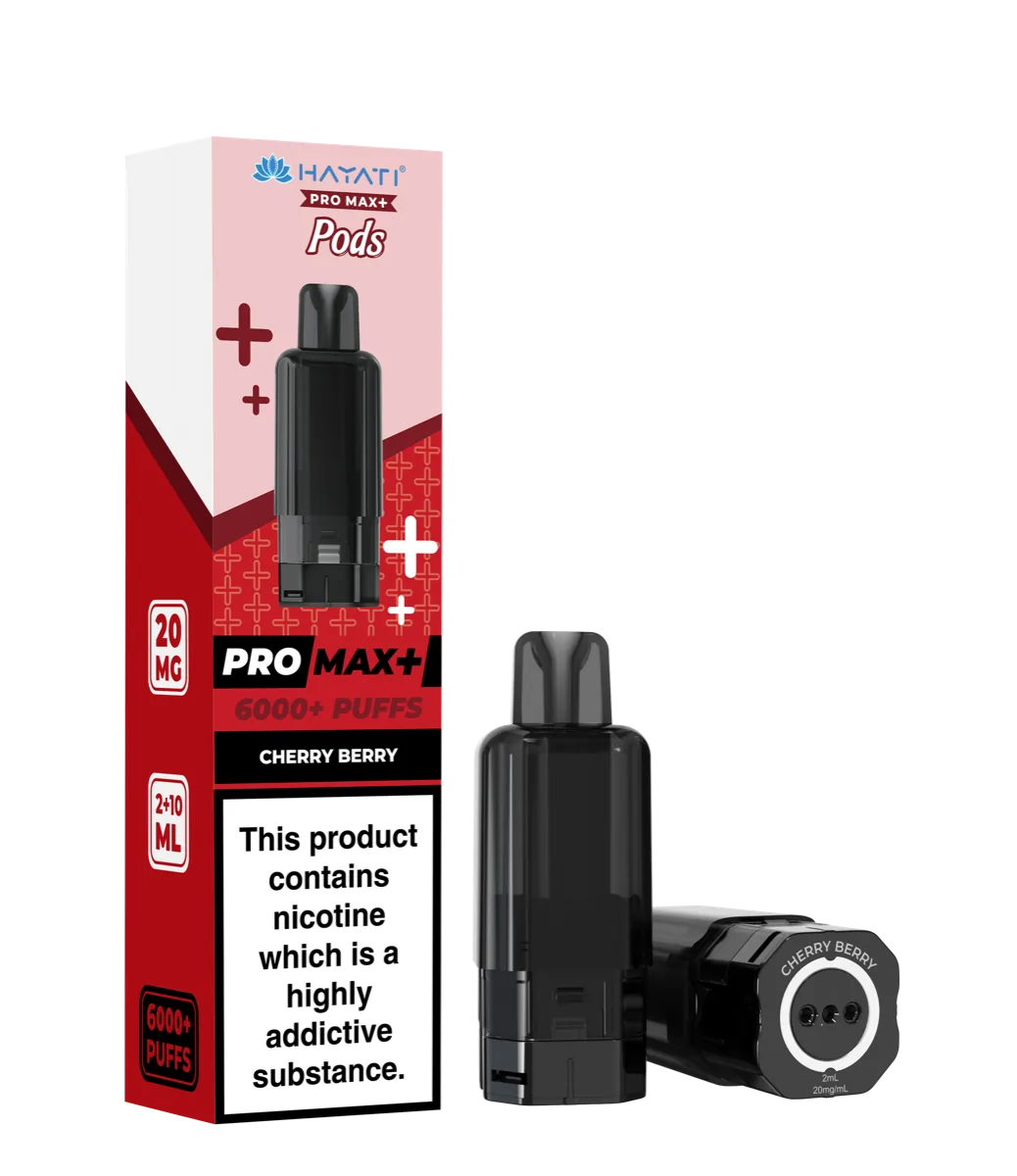 Cherry Berry Hayati Pro Max Plus Pods