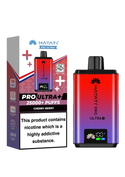 Cherry Berry Hayati Pro Ultra Plus 25000 Prefilled Pod Kit
