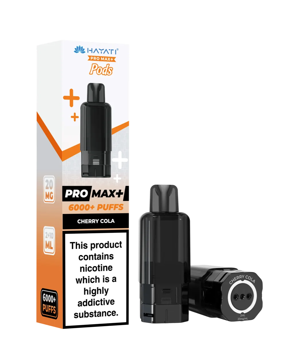 Cherry Cola Hayati Pro Max Plus Pods