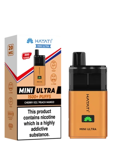 Cherry Ice / Peach Mango Hayati Mini Ultra Pod Kit
