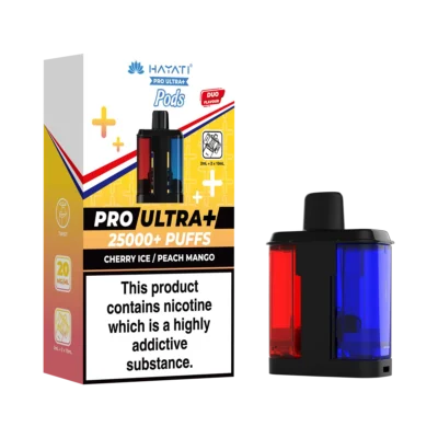 Cherry Ice/Peach Mango Hayati Pro Ultra Plus 25K Pods