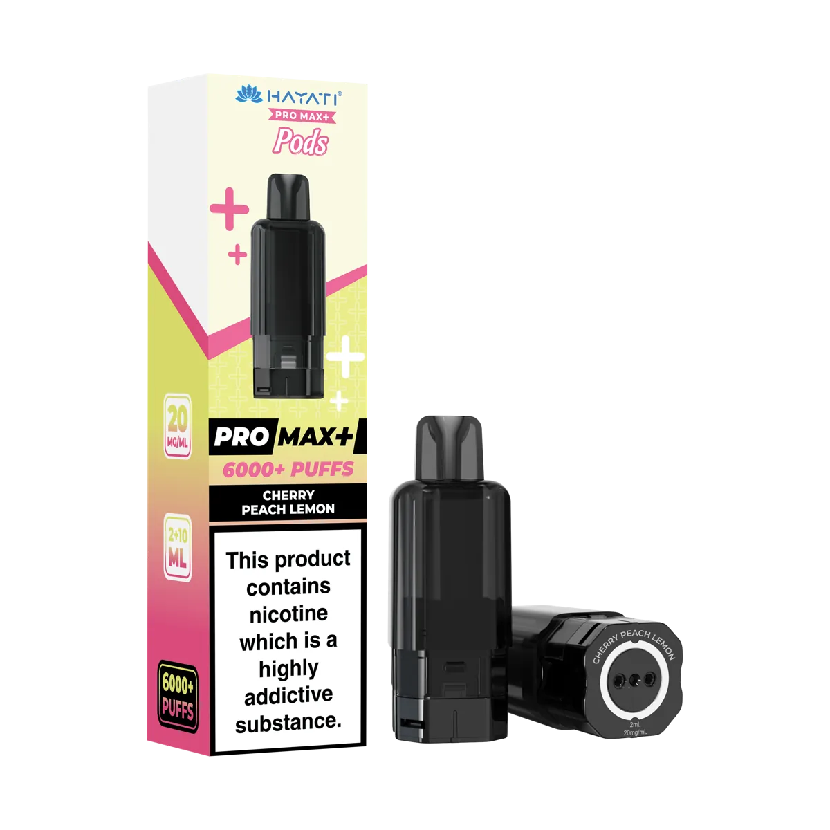 Cherry Peach Lemon Hayati Pro Max Plus Pods