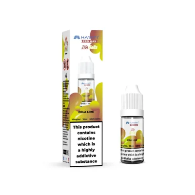 Cola Lime Hayati Pro Max nic salt, 10ml bottle and box, 10mg