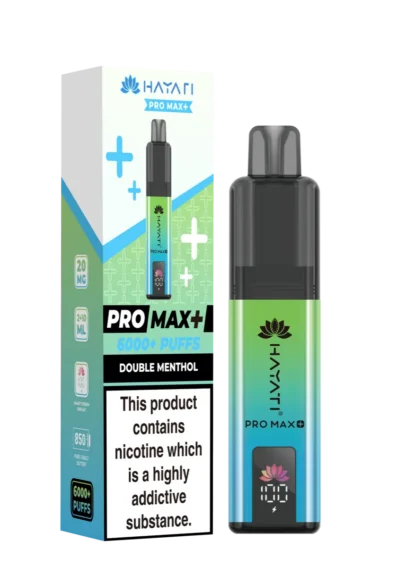 Double Menthol Hayati Pro Max Plus 6000 Pod Kit