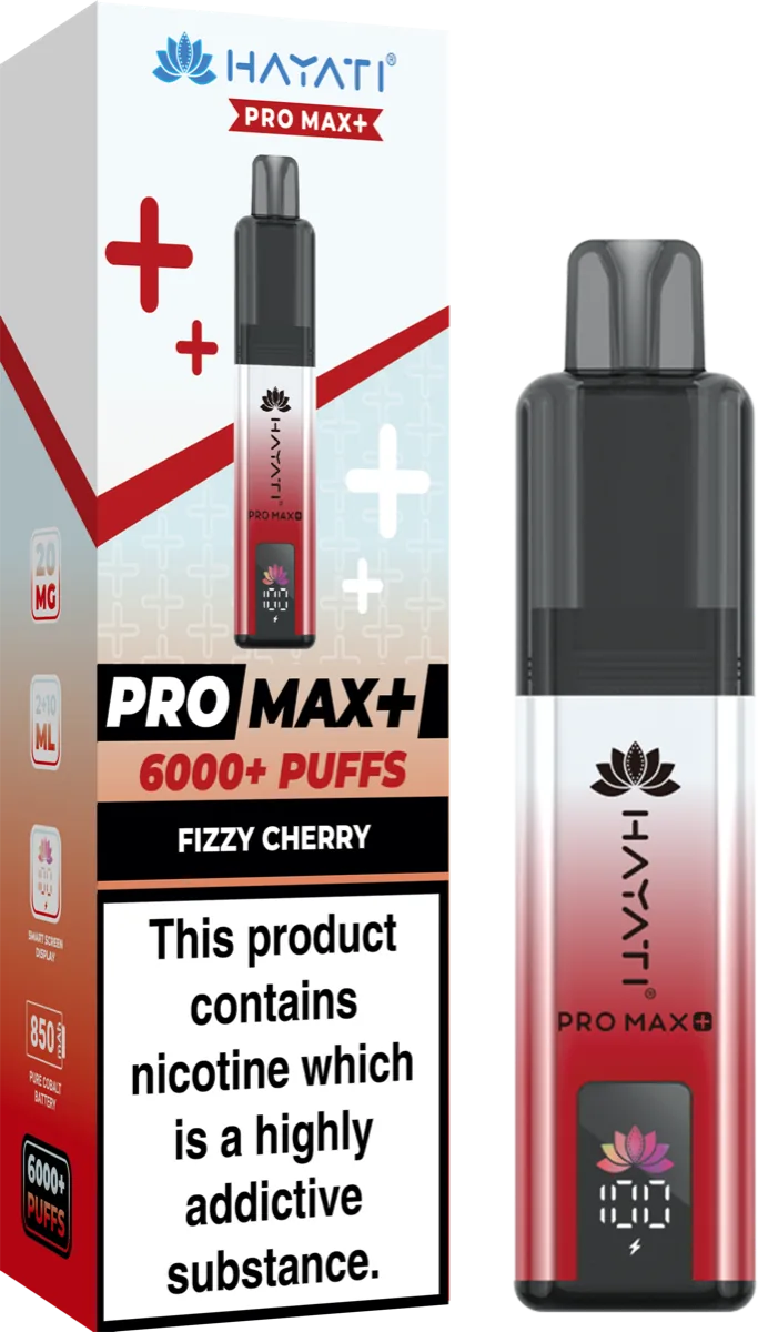 Fizzy Cherry Hayati Pro Max Plus Pod Kit