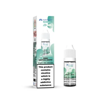 Fresh Menthol Mojito Hayati Pro Max nic salt, 10ml bottle and box, 10mg