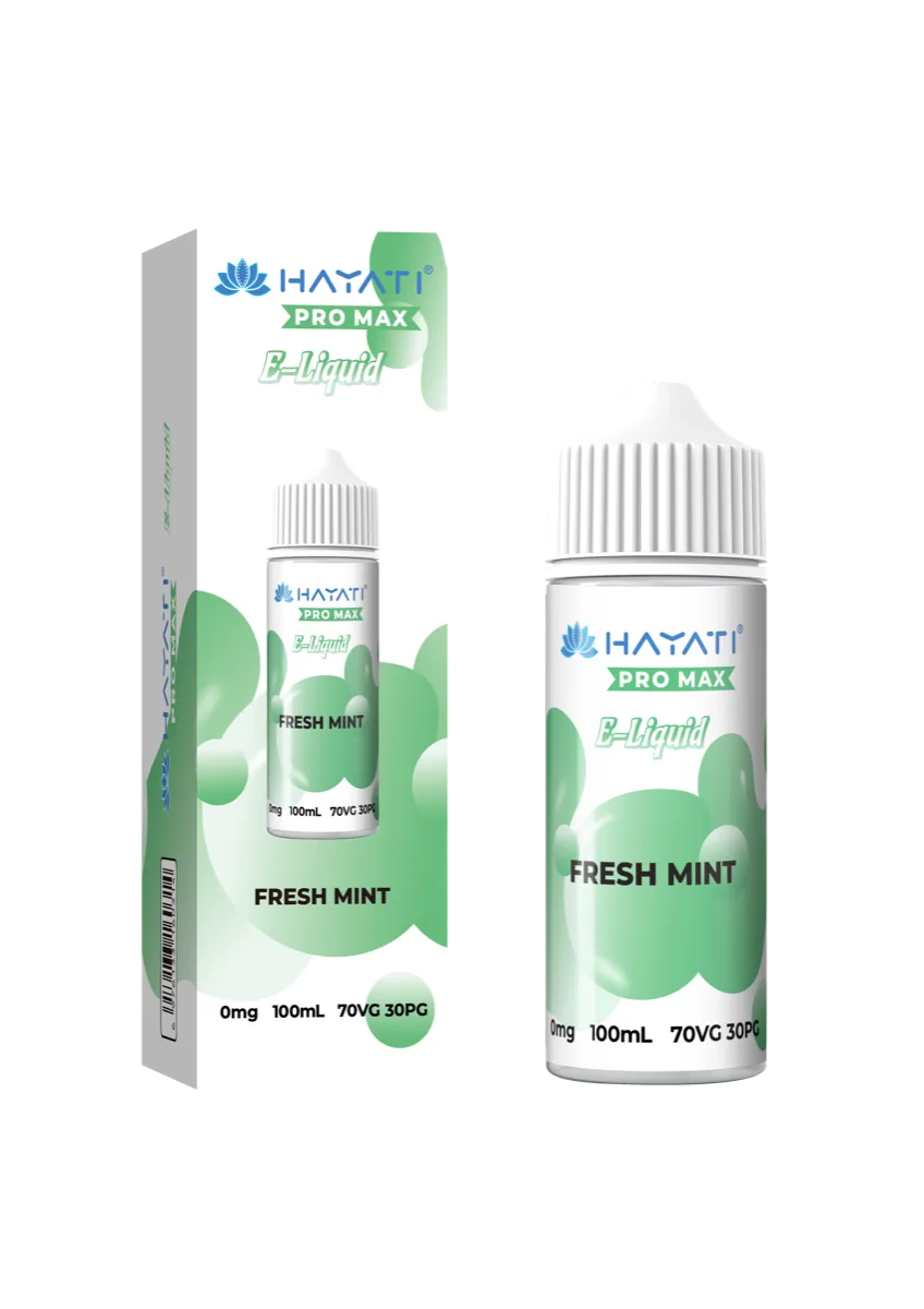 Fresh Mint Hayati Pro Max 70/30 E-Liquid