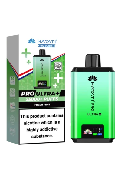 Fresh Mint Hayati Pro Ultra Plus 25000 Prefilled Pod Kit