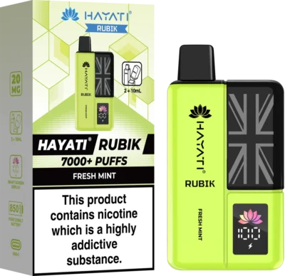 Fresh Mint Hayati Rubik Prefilled Pod Kit