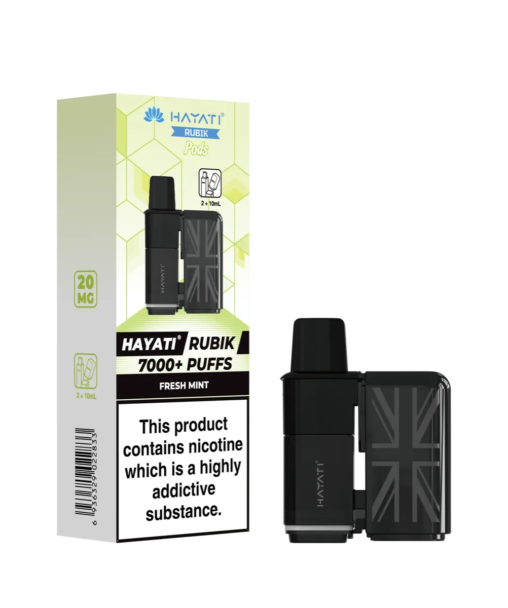 Fresh Mint Hayati Rubik Pods