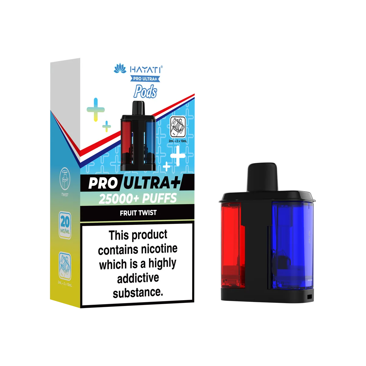 Fruit Twist Hayati Pro Ultra Plus 25K Pods