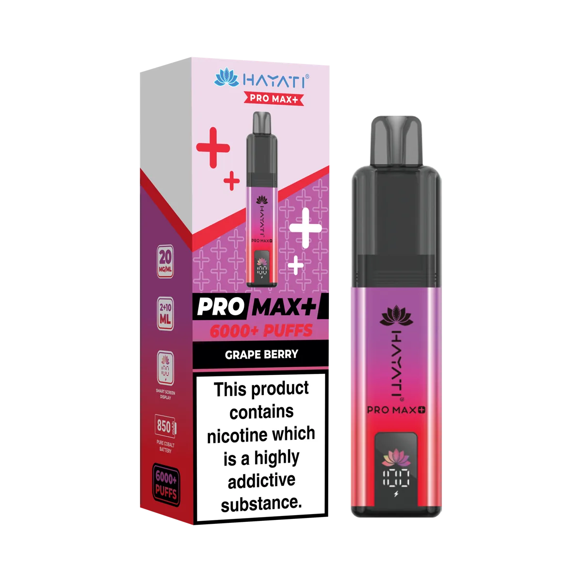 Grape Berry Hayati Pro Max Plus 6000 Pod Kit
