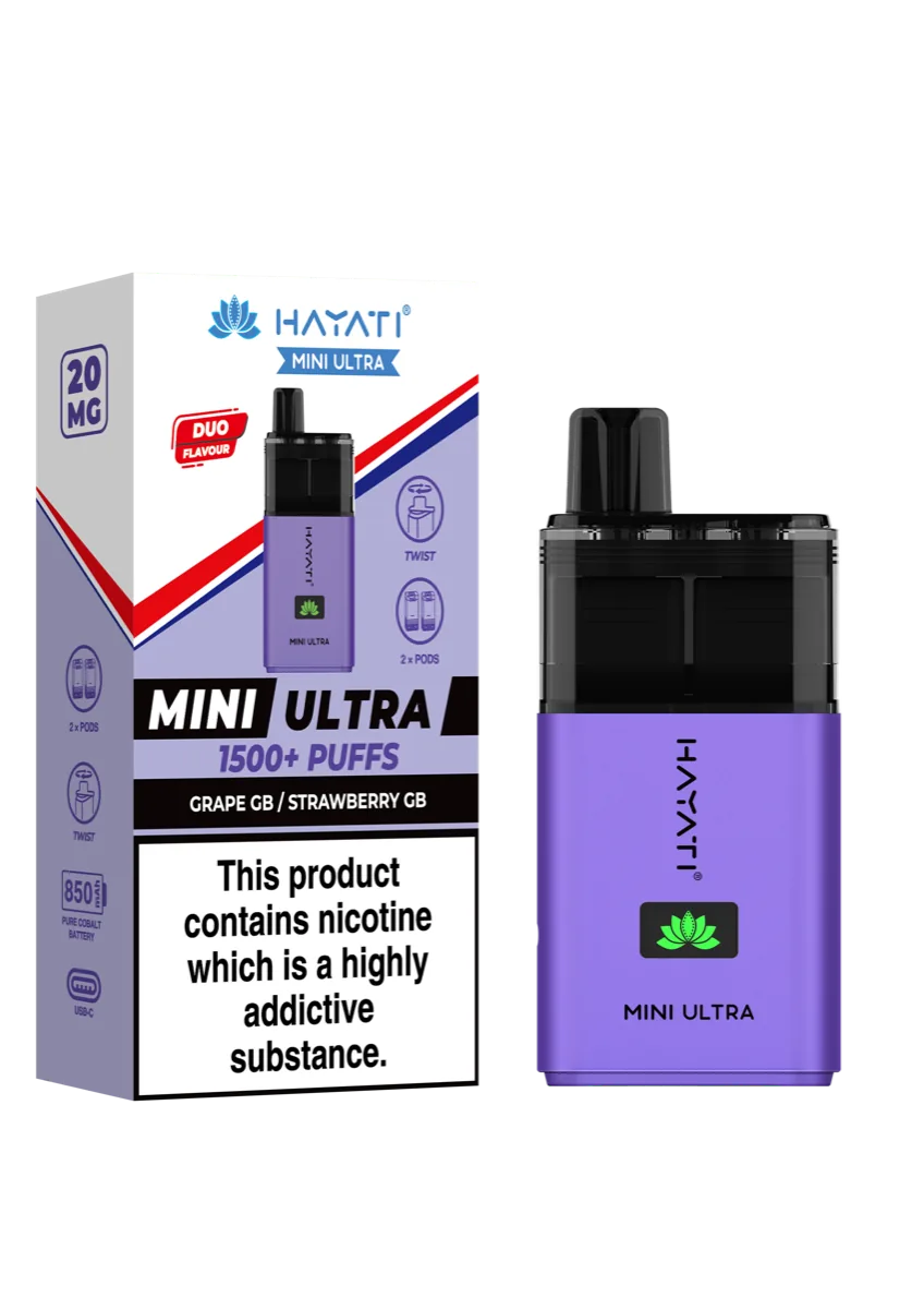 Grape GB / Strawberry GB Hayati Mini Ultra Pod Kit