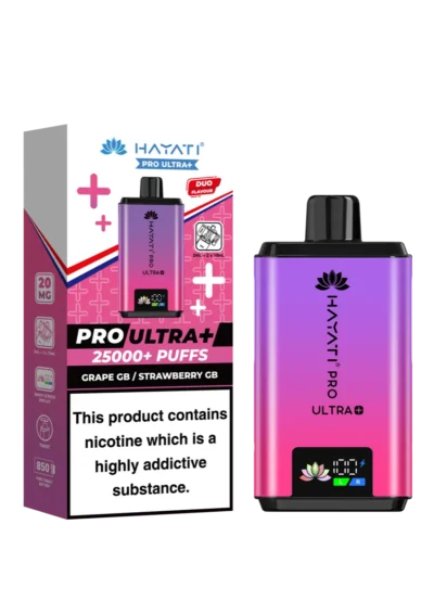 Grape GB / Strawberry GB Hayati Pro Ultra Plus 25000 Prefilled Pod Kit