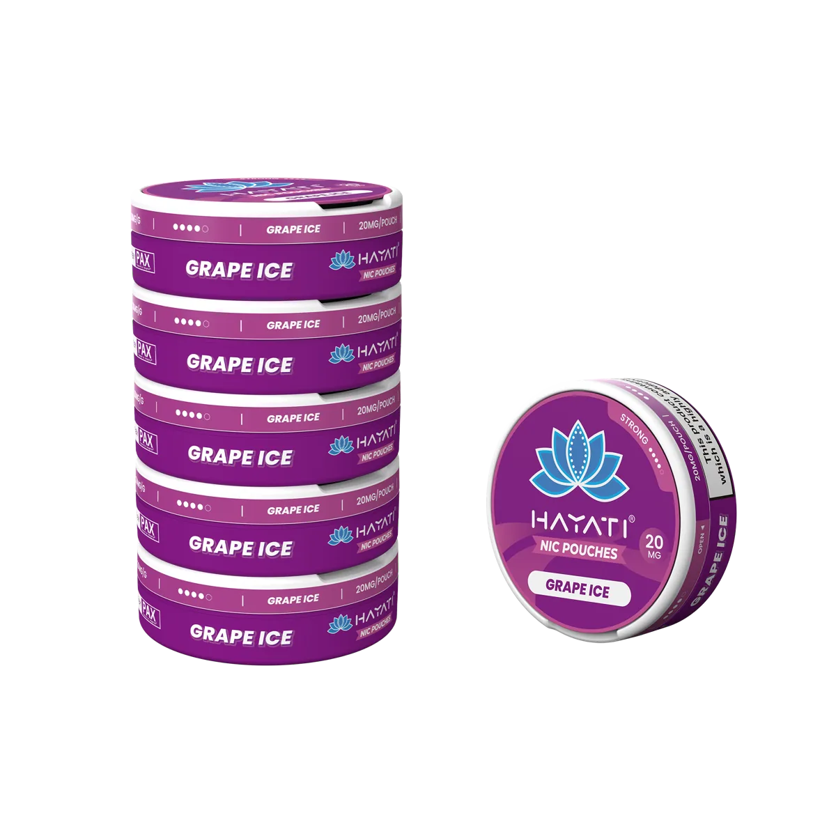 Grape Ice Hayati Nicotine Pouches