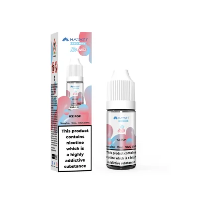 Ice Pop Hayati Pro Max nic salt, 10ml bottle and box, 10mg