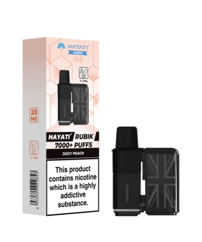 Juicy Peach Hayati Rubik Pods