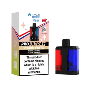 Kiwi Banana / Straw’ Banana Hayati Pro Ultra Plus Pods