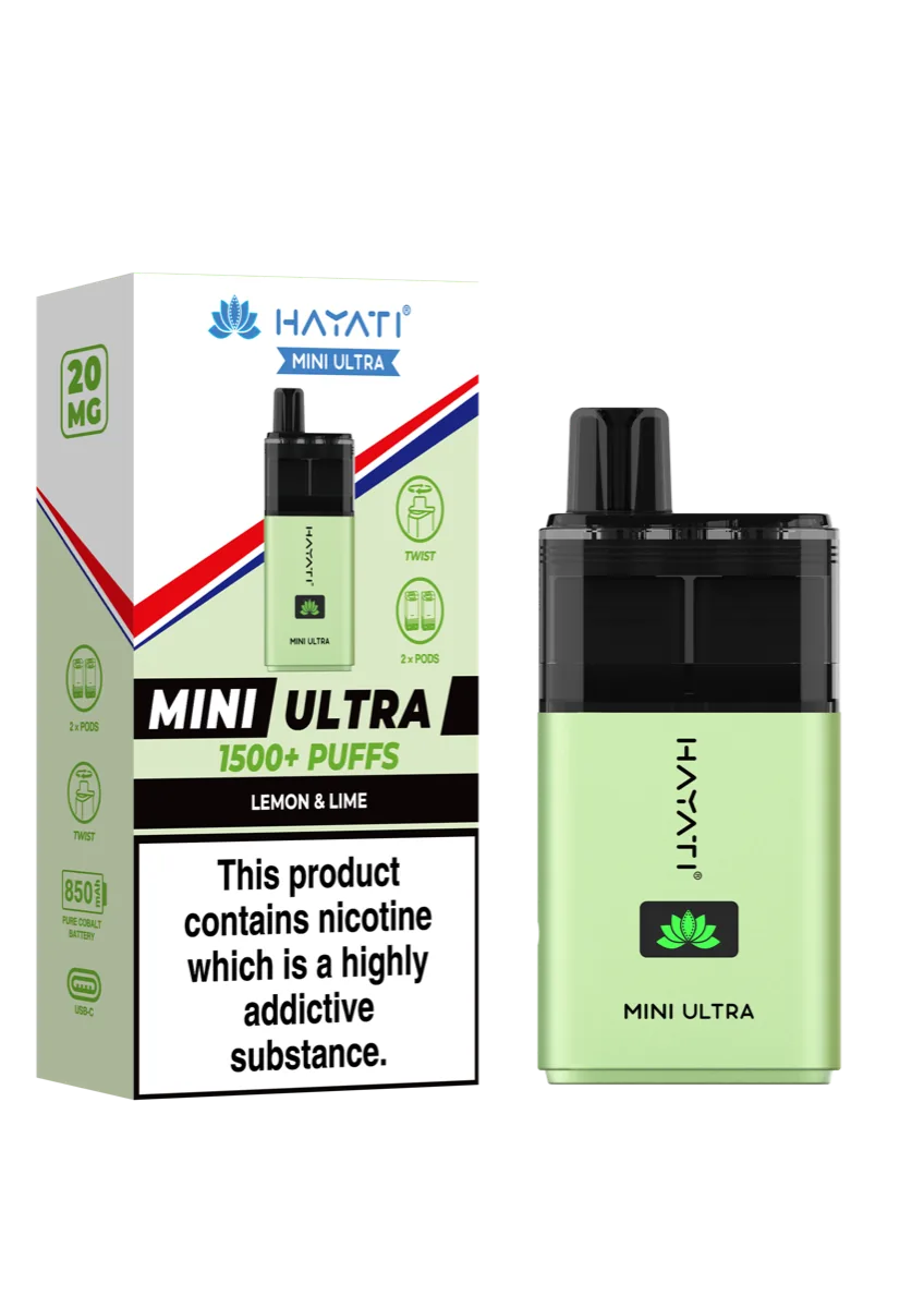 Lemon Lime Hayati Mini Ultra Pod Kit