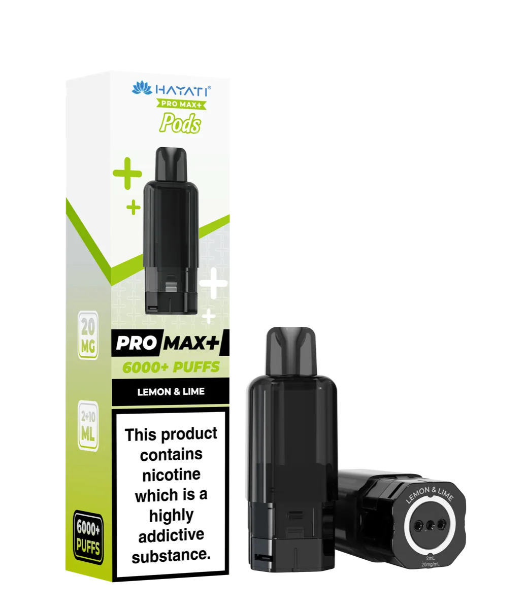 Lemon Lime Hayati Pro Max Plus Pods