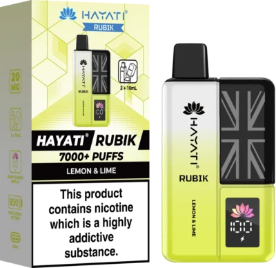 Lemon Lime Hayati Rubik Prefilled Pod Kit