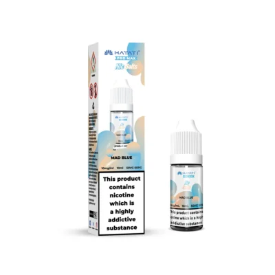 Mad Blue Hayati Pro Max nic salt, 10ml bottle and box, 10mg