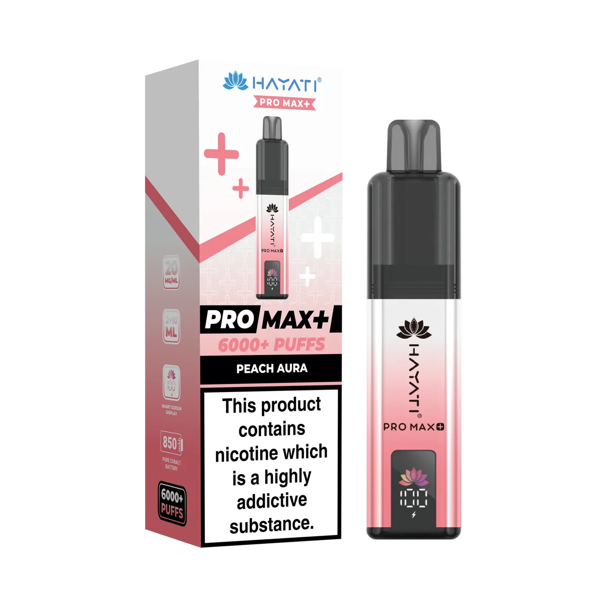 Peach Aura Hayati Pro Max Plus 6000 Pod Kit