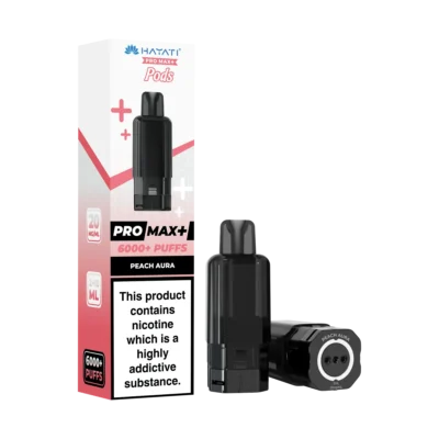 Peach Aura Hayati Pro Max Plus Pods