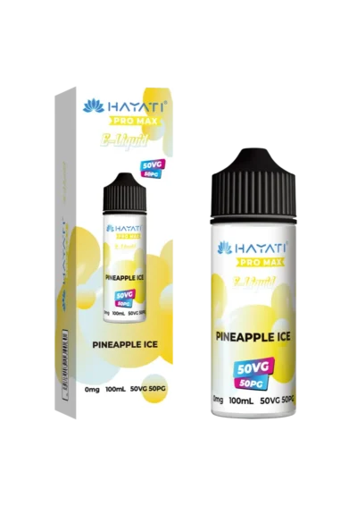 Pineapple Ice Hayati Pro Max 50/50 Shortfill E-Liquid