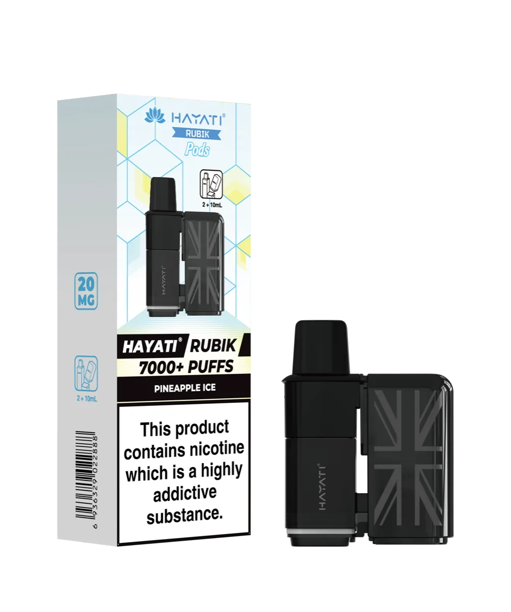 Pineapple Ice Hayati Rubik Pods