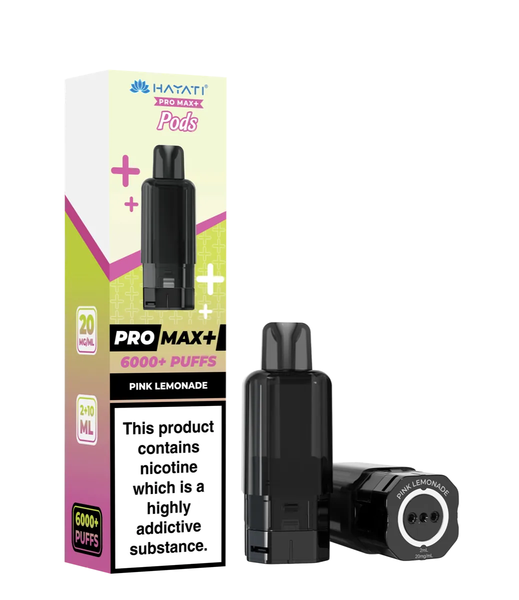 Pink Lemonade Hayati Pro Max Plus Pods