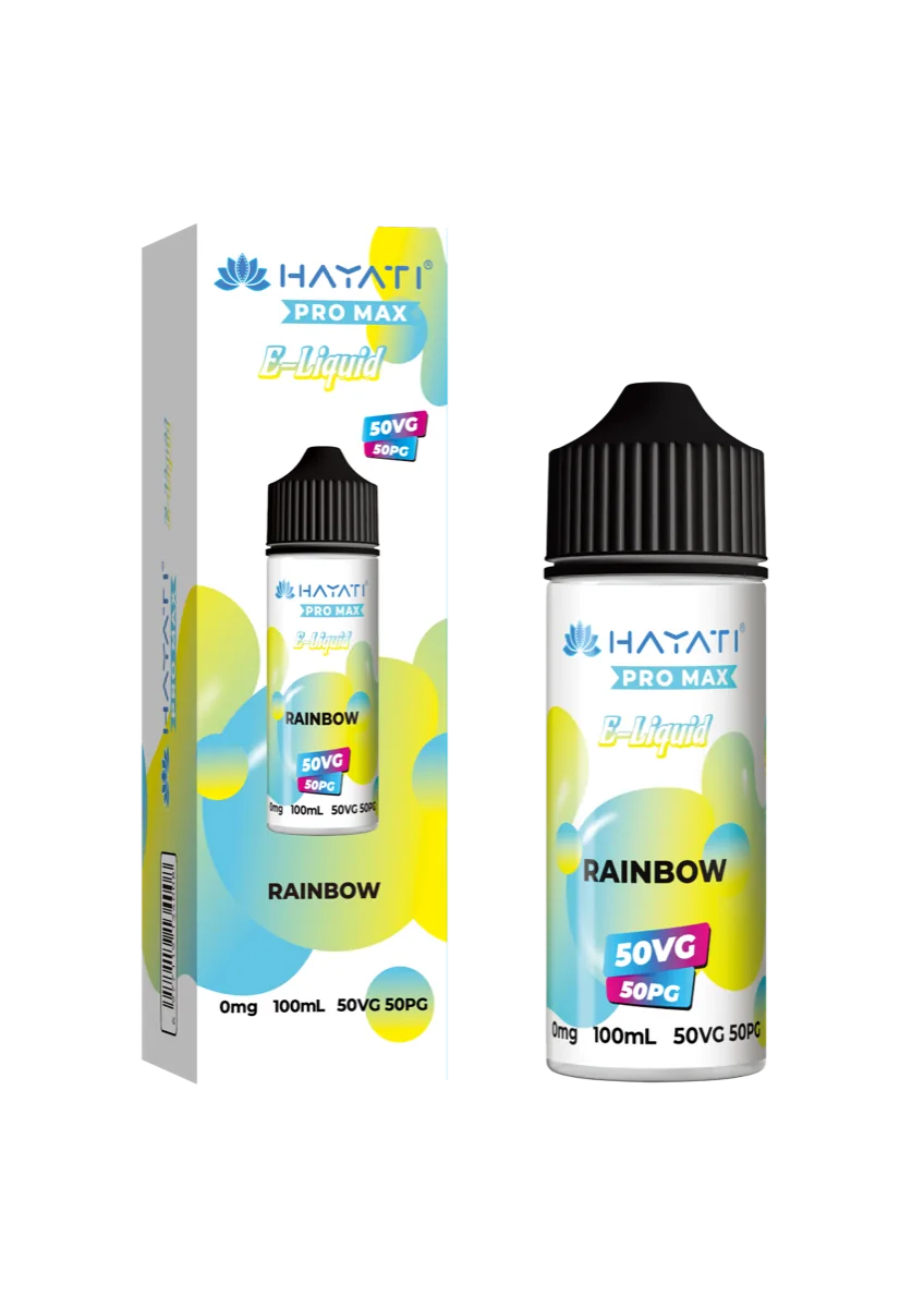 Rainbow Hayati Pro Max 50/50 Shortfill E-Liquid