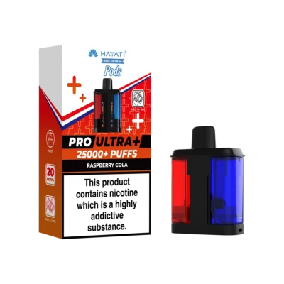 Raspberry Cola Hayati Pro Ultra Plus 25K Pods