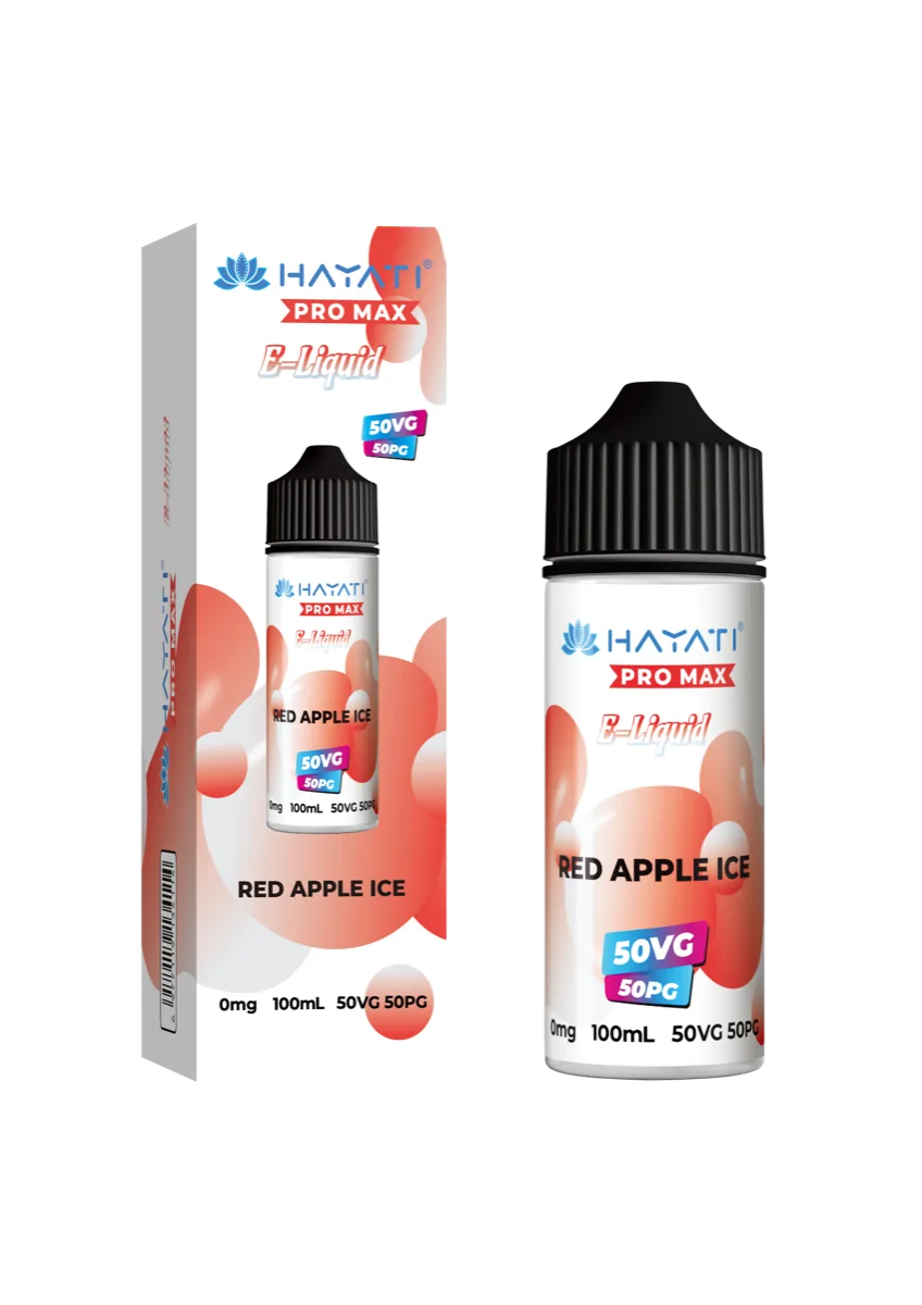 Red Apple Ice Hayati Pro Max 50/50 Shortfill E-Liquid