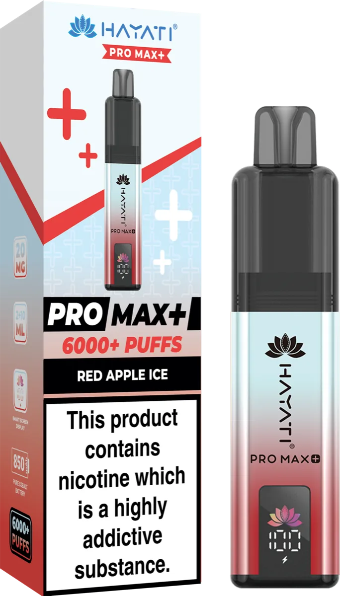 Red Apple Ice Hayati Pro Max Plus Pod Kit
