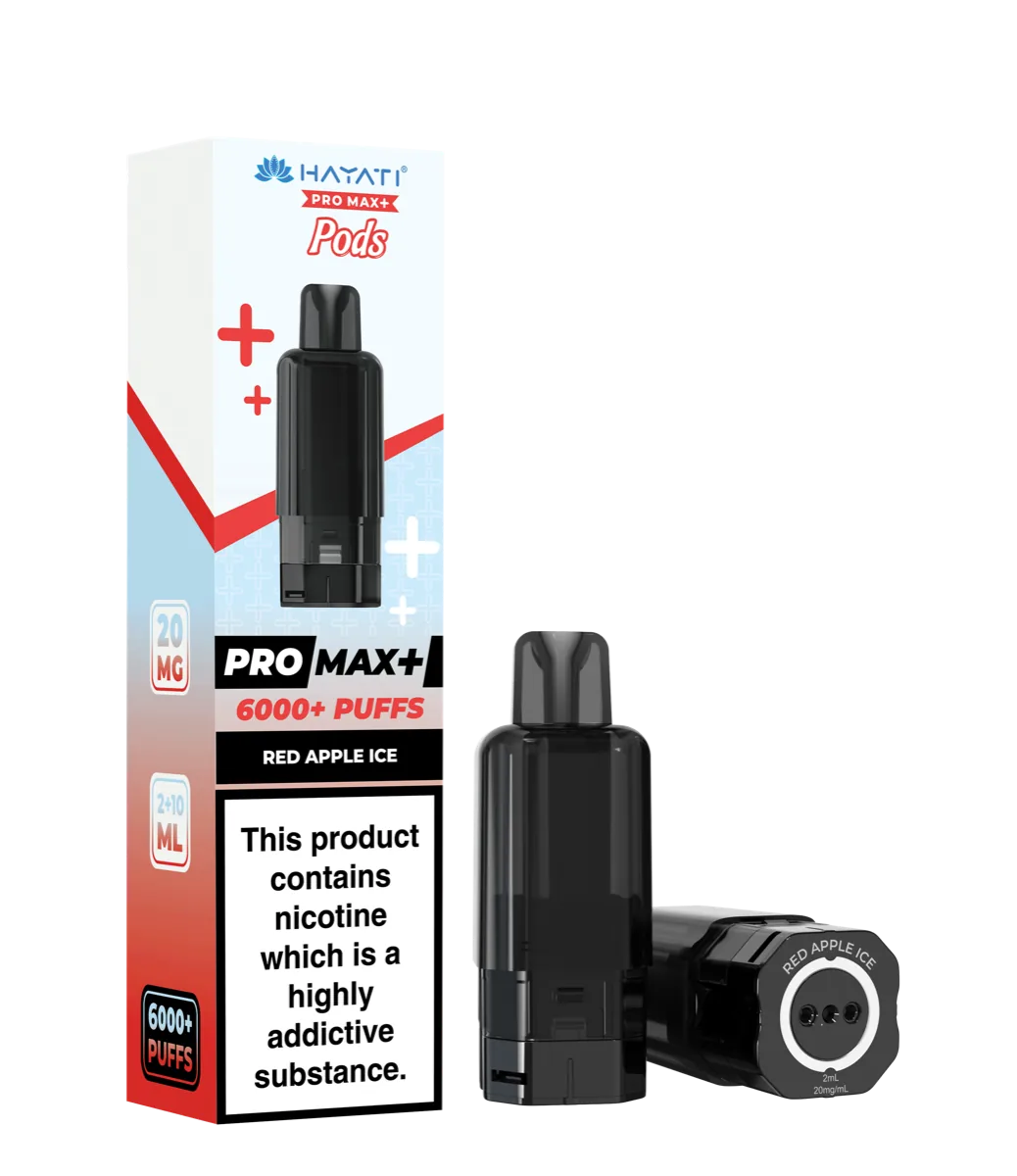 Red Apple Ice Hayati Pro Max Plus Pods