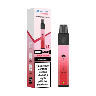 Red Apple Ice Hayati Pro Max S1 Prefilled Pod Kit