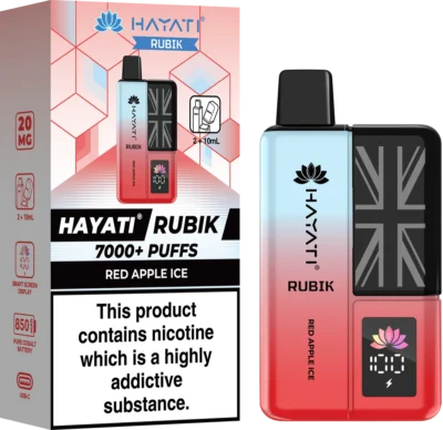 Red Apple Ice Hayati Rubik Prefilled Pod Kit