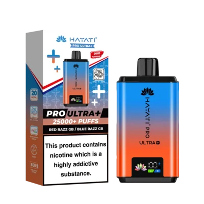 Red Razz GB / Blue Razz GB Hayati Pro Ultra Plus 25000 Prefilled Pod Kit