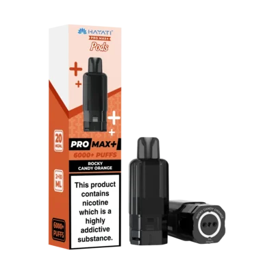 Rocky Candy Orange Hayati Pro Max Plus Pods