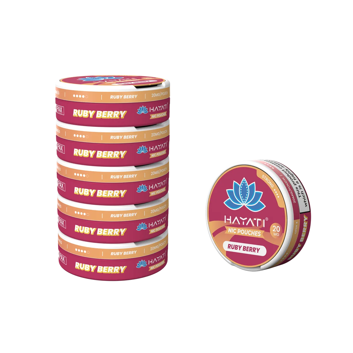 Ruby Berry Hayati Nicotine Pouches