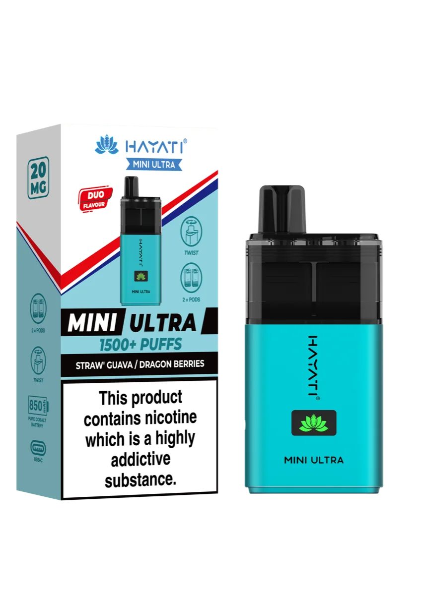 Straw’ Guava / Dragon Berries Hayati Mini Ultra Pod Kit