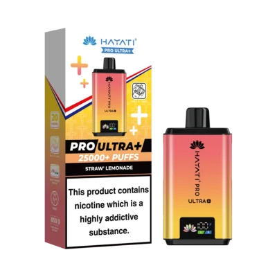 Straw’ Lemonade Hayati Pro Ultra Plus 25000 Prefilled Pod Kit