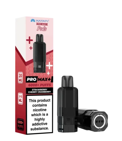 Strawberry Cherry Cranberry Hayati Pro Max Plus Pods